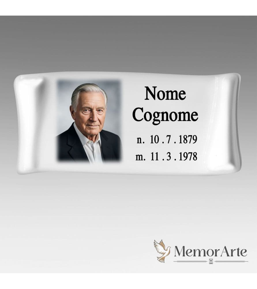 Pergamena Orizzontale a parete in Ceramica Personalizzabile "Papiro Egizio"